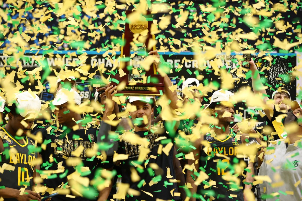 Baylor championship celebration